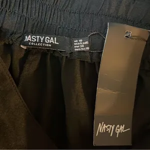 Nasty Gal Chiffon Wide Leg Beach Trouser Sheer Black Pants Women’s Size 6 NWT thumbnail 7