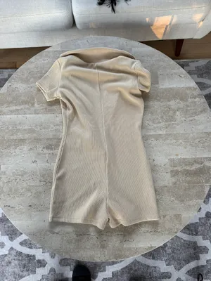 Edikted Lucia Ribbed Romper thumbnail 3
