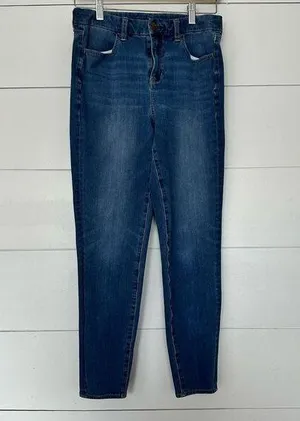 American Eagle Women’s 8 Curvy High Rise Jeggings Stretch Ankle Jeans thumbnail 1