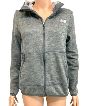 The North Face medium hooded full zip fleece coat jacket SP 3408 thumbnail 1