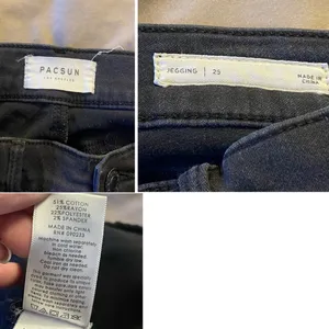 PacSun Jeggings Ankle Distressed Sz 25 thumbnail 7