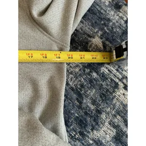 The North Face Knit Stitch Fleece Hoodie Women Medium Gray Active Outdoor Hike thumbnail 7