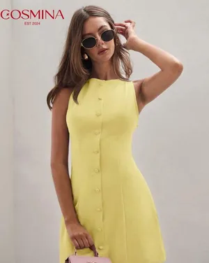Yellow dress Size M thumbnail 1