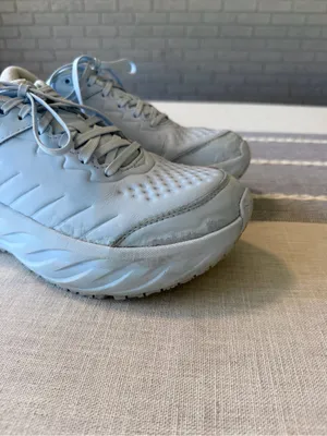 Hoka Bondi SR Light Blue Leather Slip Resistant Shoes Women’s Size 9.5 thumbnail 5