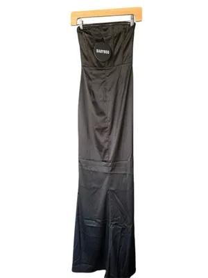 Safiya Maxi Dress - Black thumbnail 4