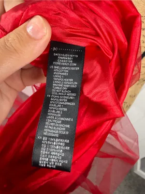 Vintage Forever 21 Red Satin Bow Back Mini Dress Sz S Petite NWOT thumbnail 12