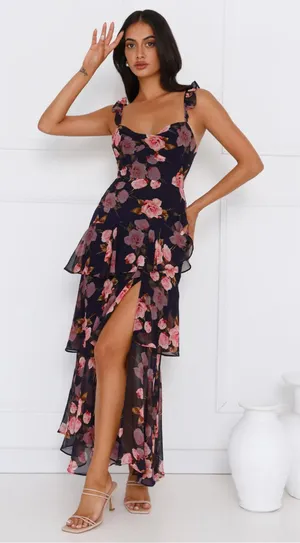 Hello Molly floral maxi dress thumbnail 1
