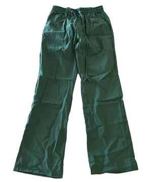Women's Pull On Elastic Drawstring Linen Cotton Blend Pant Size Small #260698 thumbnail 1