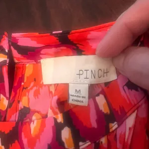 Pinch Printed Pintuck Top thumbnail 5