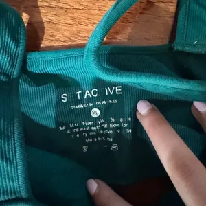 Set active Green Sports Bra and Leggings Set size XL thumbnail 4