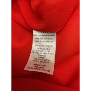 Lost + Wander Sweet Envie Midi Slip Dress Size M Satin Ruffled NWT Square Neck‎ thumbnail 11