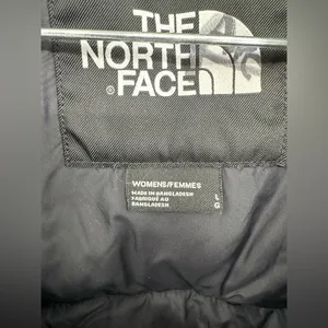 The North Face 1996 Retro‎ Nuptse 700 Down Black/White Vest Women's Size Large thumbnail 4