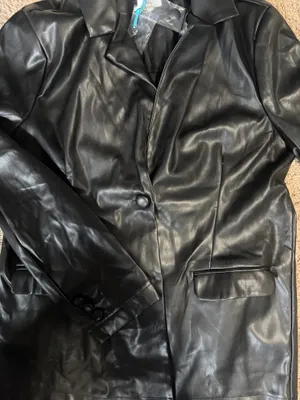 Voy Leather Jacket Black thumbnail 3