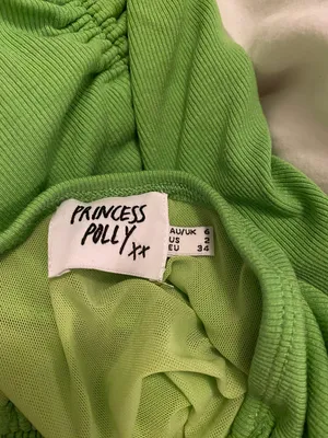 Princess Polly green  mini skirt thumbnail 3