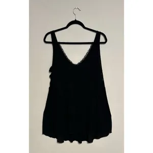 Intimately Free People DelphineEmbellished Slip Dress FlowySequin Black XS NWT thumbnail 7