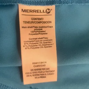 Merrell‎ Hiking Shirt Blue Medium thumbnail 7