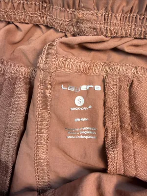 Brand 8 Rust Shorts with Elastic Waist and Drawstring Brown thumbnail 2