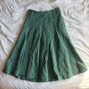 Moda international houndstooth tweed skirt thumbnail 1