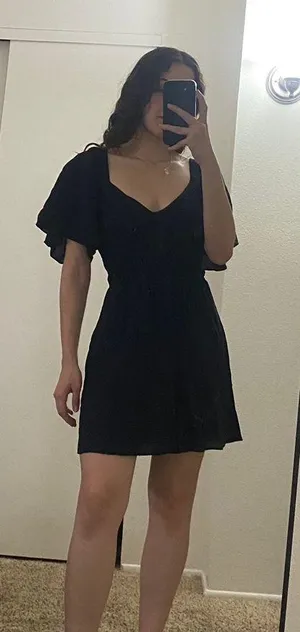 Abercrombie Black Dress thumbnail 1