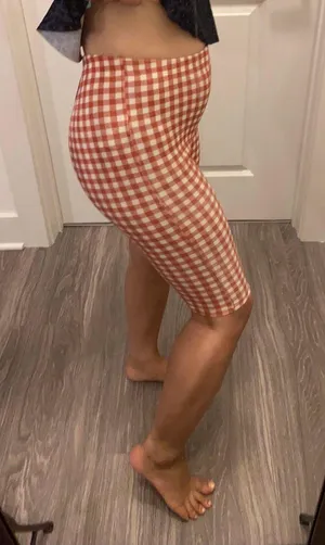 ZARA stretchy cotton shorts. S thumbnail 6