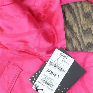 NWT INC International Concepts 2-Piece Collar Pajama Set Magenta Chain Pink L thumbnail 7