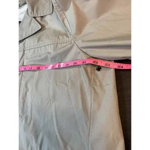 J Crew Trench Coat Women's Small Prepcore‎ Minimalist Classic Jacket READ thumbnail 13