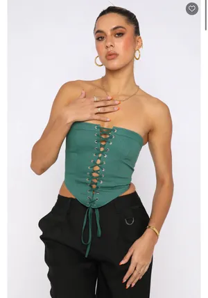 White Fox Boutique Strapless Corset thumbnail 2