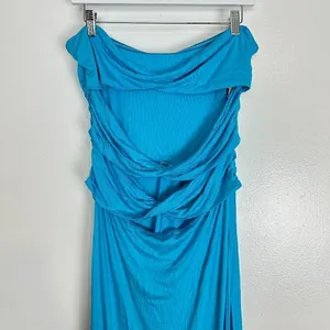 FREE PEOPLE Embrace Midi in Scuba Blue Size Large thumbnail 13