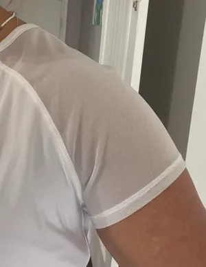 Lululemon, Short Sleeve tie Sheer Sleeves thumbnail 3