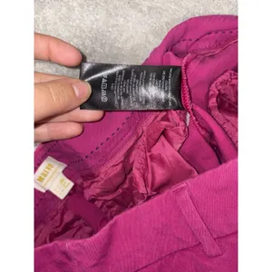 maeve‎ anthropologie cropped mini boot cut fuchsia size 10 thumbnail 5