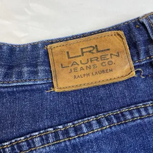 LRL Ralph Lauren Jeans‎ Denim Classic Straight Leg Stretch Size 12 Short 32"x25" thumbnail 5