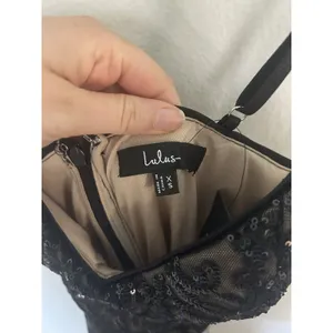 Lulus Moonlit Love Black Sequin Sleeveless Bodycon Mini Dress Size XS Sexy thumbnail 8