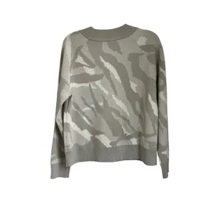 Athleta Merino Extra‎ Fine Blend Neutral Beige Tanish Lounge Sweater Size XS thumbnail 2