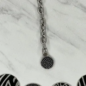 Chico's Animal Print Disc Chain Belt 2X/3X ✨ thumbnail 13