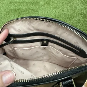 Kate Spade black Crossbody handbag Black With‎ Pink Interior thumbnail 13