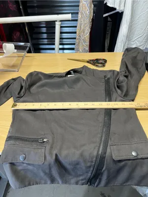 H&M Divided NWT Draped Moto‎ Zip Jacket Size thumbnail 10