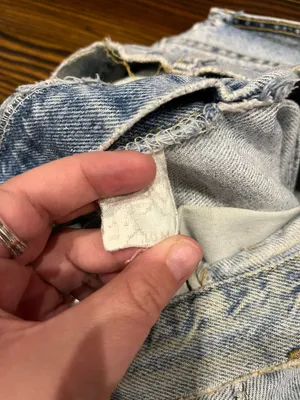 Lee Vintage 1980s Light Wash Denim Relaxed Fit Mom Shorts 10 26w 90s Dad Jeans thumbnail 5