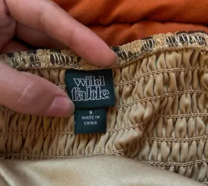 Wild Fable Brown Marble Print Y2K Dress thumbnail 3