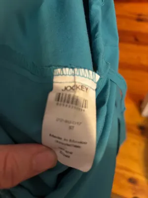 Scrubs pants worn twice f25 small Tall Jockey brand Blue thumbnail 4