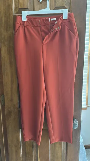 A New Day Pants Work Orange thumbnail 1