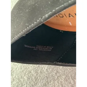 Andiamo Wedge Pumps Size 10 Black‎ Beaded Toe Slip On Shoes thumbnail 7