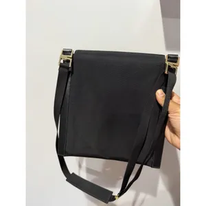 Gucci‎ Nylon Leather Shoulder Bag Black Women's Crossbody Authentic Y2K L thumbnail 5