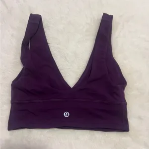 Purple lululemon sports bra thumbnail 2