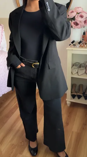 Black NA-KD Jeans  thumbnail 1