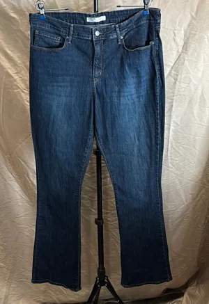 Signature by Levi Strauss Dark Blue Bootcut Jeans thumbnail 1