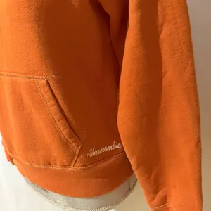 Vintage Abercrombie & Fitch Orange Hoodie - Size S thumbnail 3