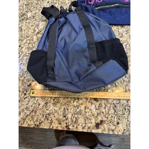 NWT Ryka Womens‎ Venture Durable Nylon Drawstring Hiking Backpack Blue $100 thumbnail 4