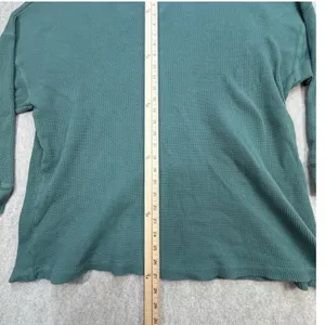 Free People Top Bundle Women S Early Night Waffle Knit Green Boho Oversized thumbnail 10