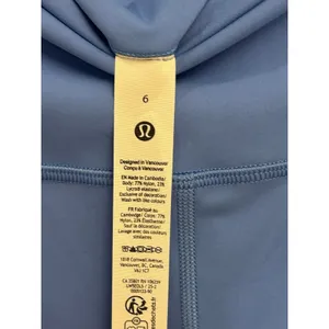 Lululemon Wunder Train High Rise Tight size 6 28” Pool NWT Authentic thumbnail 4