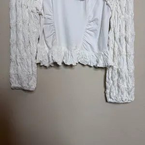 Free People Olivia Contrast Stitch Knit Top thumbnail 8